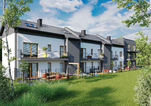 Mieszkania Ząbki ul. Zycha, os. Rajskie Ogrody 82-122 m2