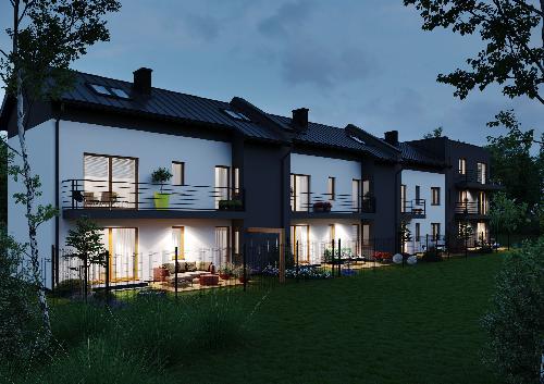 Mieszkania Ząbki ul. Zycha, os. Rajskie Ogrody 82-122 m2