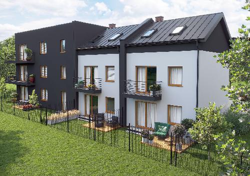 Mieszkania Ząbki ul. Zycha, os. Rajska Polana 63-159 m2